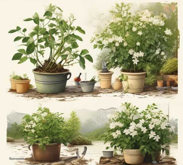 茉莉缓苗期养护秘诀，培育健壮植株指南,茉莉花缓苗期养护攻略，助您轻松培育健康茉莉,养护,第1张