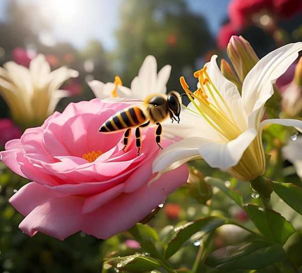 揭秘花香四溢，一探花之授粉奥秘