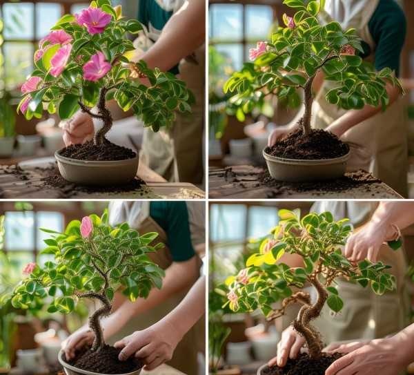 盆景换盆技巧揭秘，让鲜花盆景重焕生机