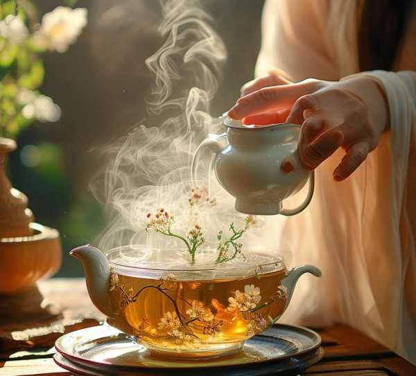 花茶养生，天然良方，花泡茶中的健康之道