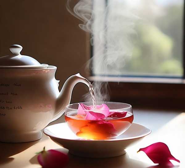 玫瑰花泡茶禁忌揭秘，揭秘玫瑰花泡茶后的禁忌与适宜饮用时间,玫瑰花泡茶后的注意事项，揭秘玫瑰花多久不能喝茶的真相,玫瑰,绿茶,第1张