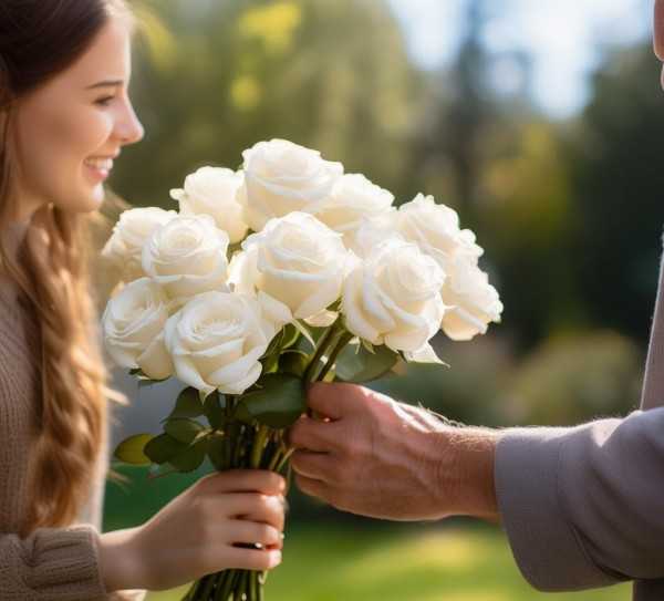 花语传情，花束中的纯洁祝福象征,送别人百合花的意义，纯洁与祝福的象征,寓意,花语,第1张