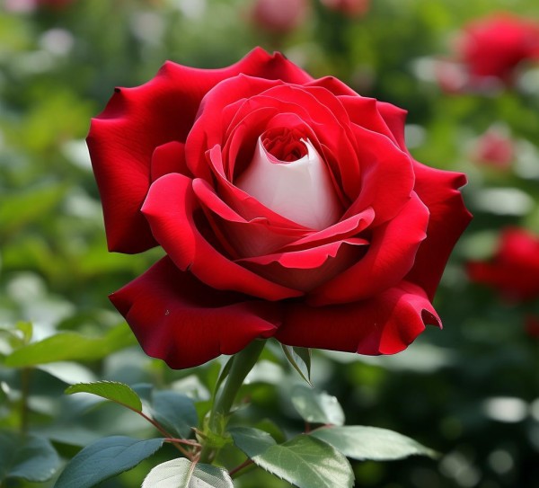 红花，炽热与纯洁之象征的花语解析,红百合花的花语，爱情的炽热与纯洁的象征,寓意,花语,文化内涵,第1张
