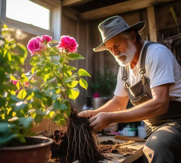 春季换盆，让玫瑰花焕发新活力