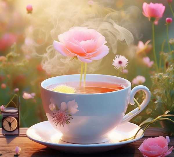 尽享花香，玫瑰花蒲公英茶泡制时间秘籍