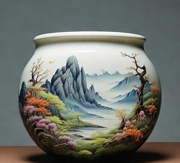 黄山盆景，盆中黄山奇景，浓缩自然之美