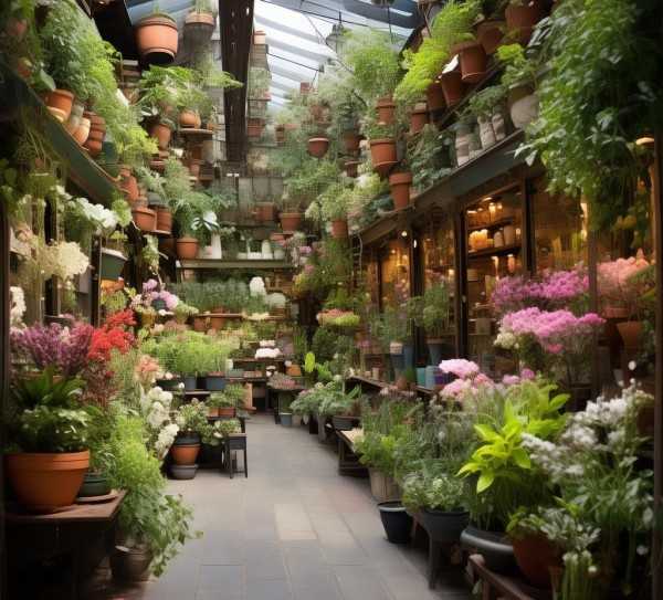 城市中的自然画卷，探访鲜花盆景店铺，领略生活艺术之美