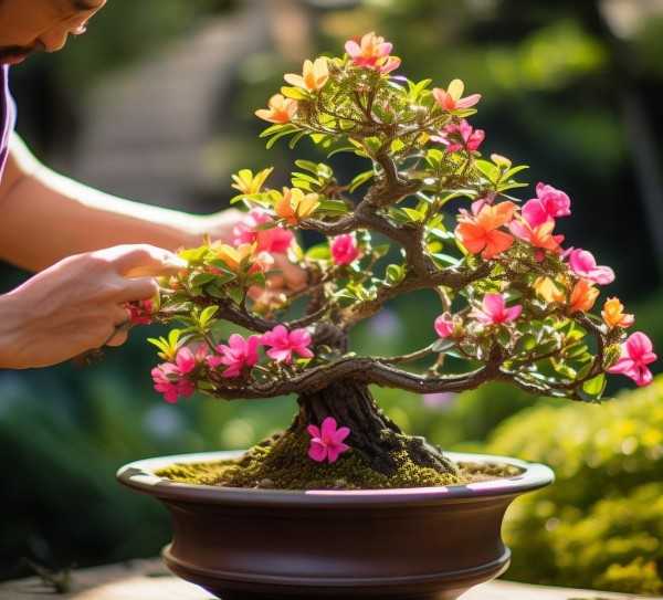 盆景艺术，鲜花修剪的艺术之道